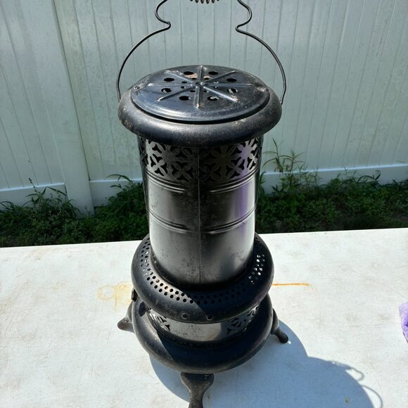 Vintage Perfection #525 Kerosene Oil Heater Portable Cabin Stove Clean Condition - Picture 6 of 9